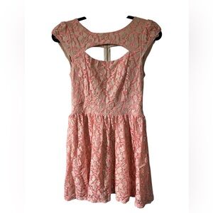 Malloy Floral Nylon Blend Dress Sz Large
